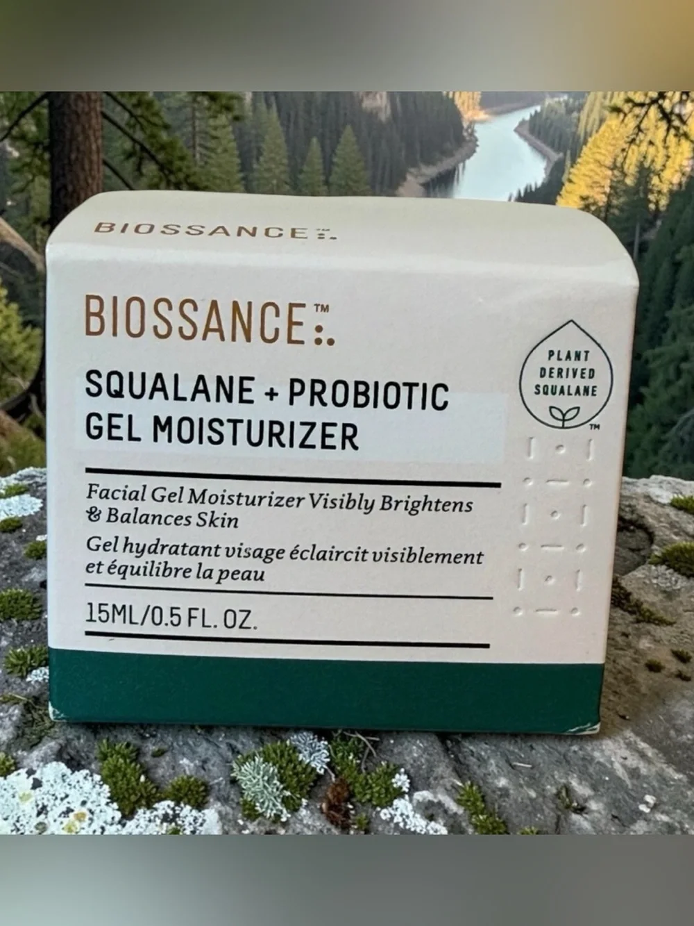 Biossance Squalane Probotic Gel  Mosturizer 0.5 oz